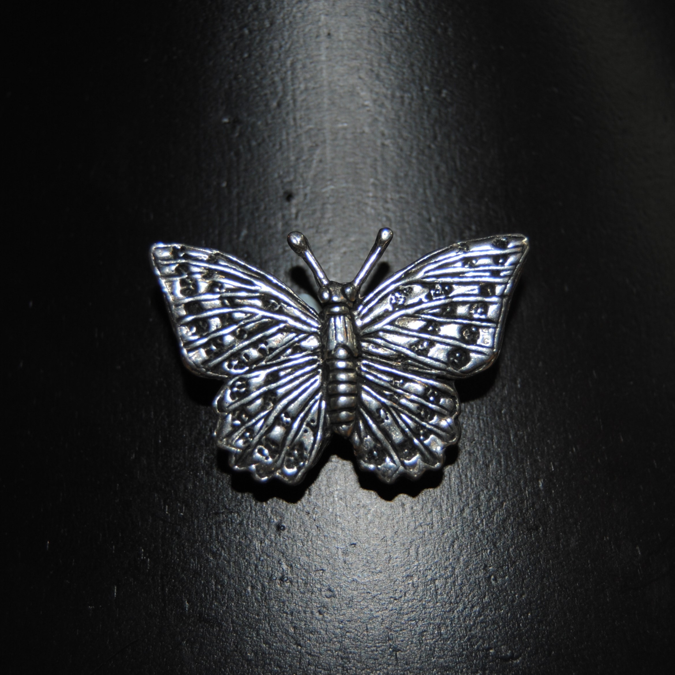 Pewter - Butterfly Brooch