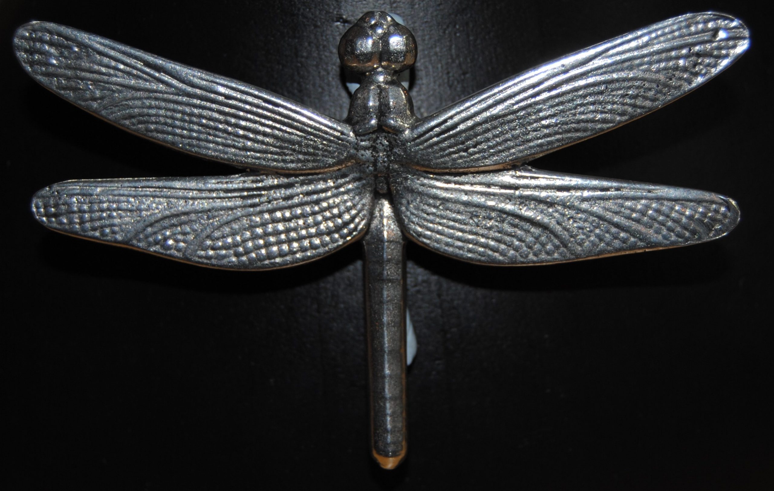 Pewter - Lge Dragonfly Brooch