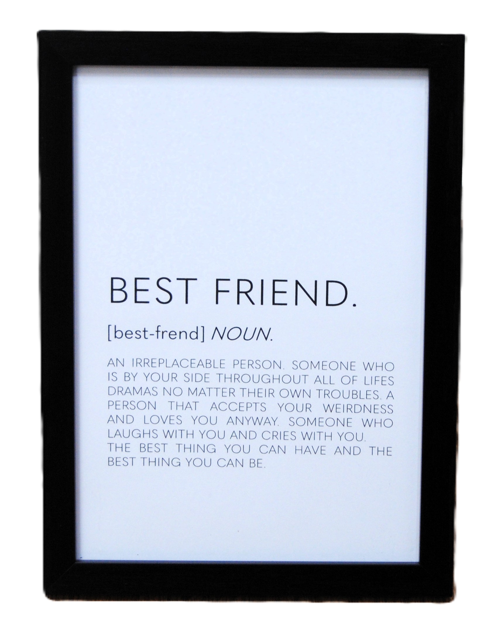 Best Friend (framed)